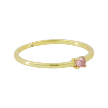 Zita Rose Quartz Stacker Ring